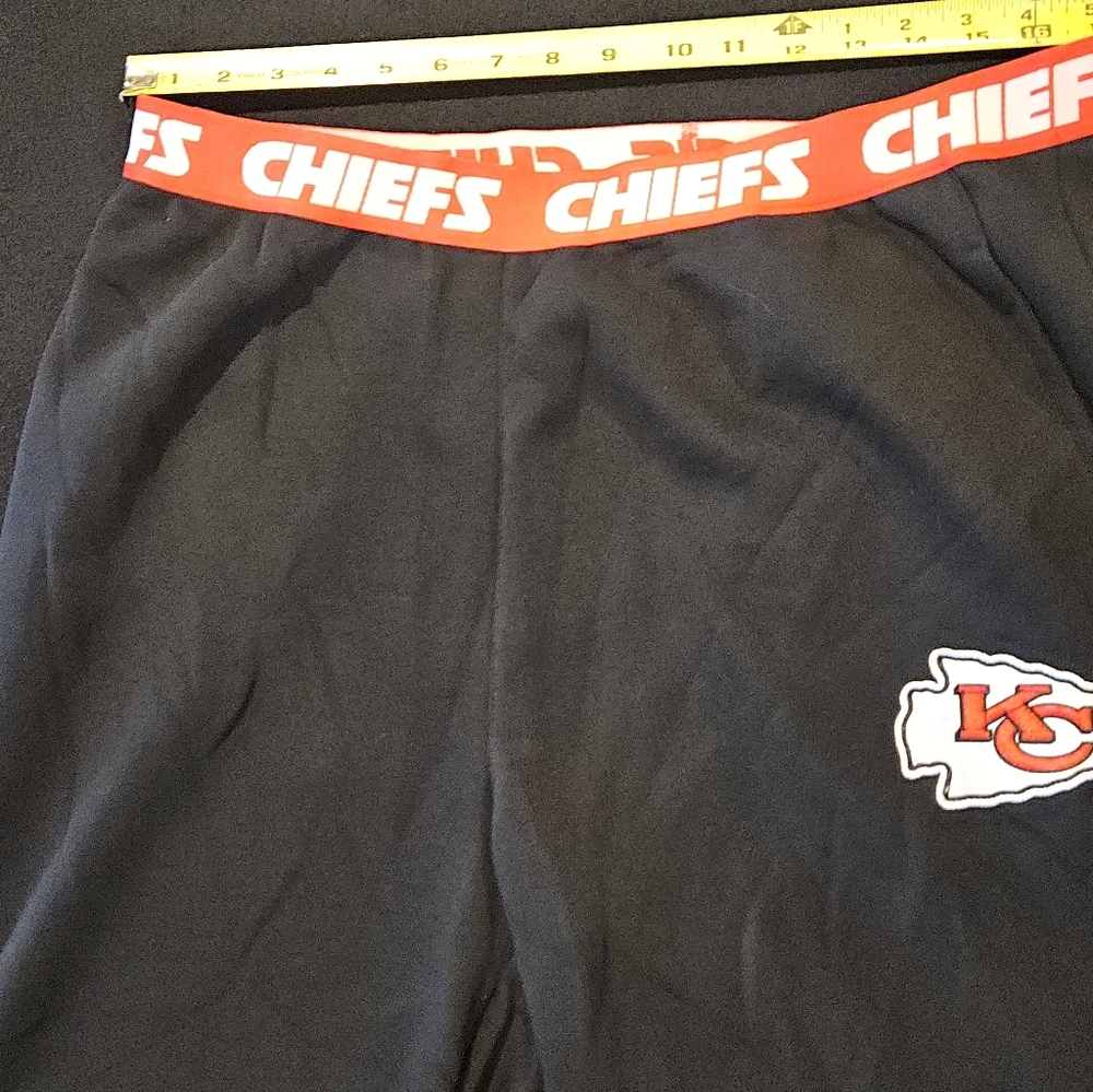 Kansas City Chiefs Ultra Game Day NFL Black Jogger Pants Sweatpants Mens Size 1X - Picture 5 of 10
